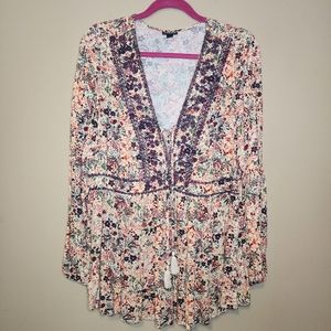 Torrid Boho long sleeve top